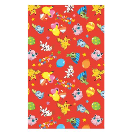 Pokemon Party 4m Roll Wrap £3.20